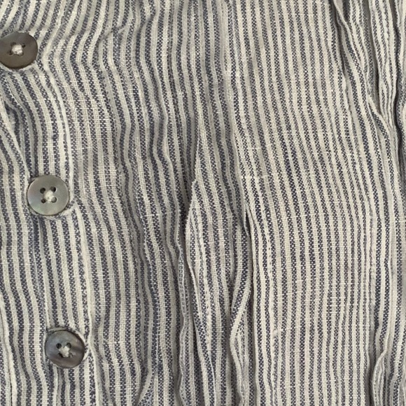 Quince European Linen Pin Tuck Dress - Picture 4 of 8